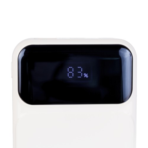 Philips Power bank DLP1922CW/GRS Λευκό με γρήγορη φόρτιση, 2x USB-C, USB-A και ενσωματωμένα καλώδια φόρτισης USB-C, USB-A και lightning