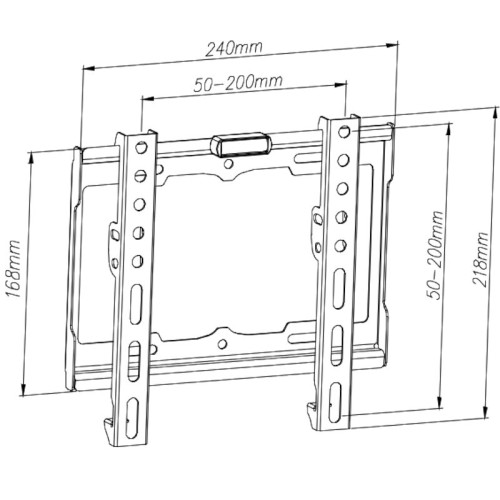 Osio Βάση TV Τοίχου OSMA-1342 (100304-0006) 13''-43''