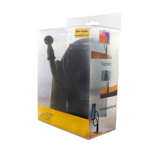 NSP  Βάση στήριξης Universal Μαύρη γραφείου (8253423) για κινητά/IPAD/Tablet 360°, 4.0