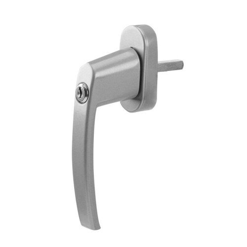 Olympia Χερούλι FGS 100 για παράθυρα και μπαλκονόπορτες με κλειδαριά Ασημί