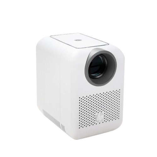  HP CC180W Λευκός Projector HD 720p με PD Power Bank, ενσωματωμένα ηχεία, 200 LED, Bluetooth, Wifi, HDMI, USB και τηλεχειριστήριο - 45W - 1130802-0004