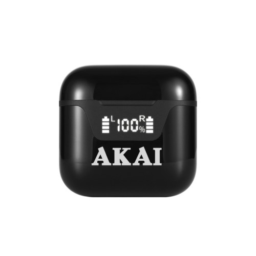  Akai BTE-J101 Μαύρα Ασύρματα Bluetooth in-ear ακουστικά - 110591-0003