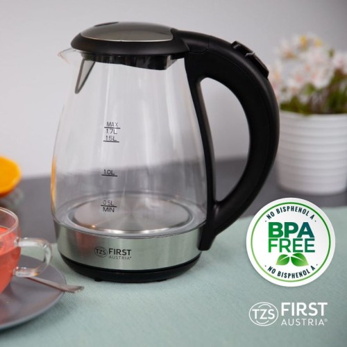  First Austria FA-5405-8 Γυάλινος βραστήρας με φωτισμό 1.7 L 2200 W - 199202-0045