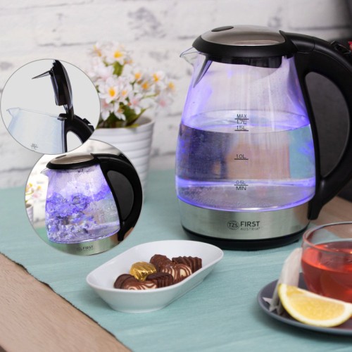  First Austria FA-5405-8 Γυάλινος βραστήρας με φωτισμό 1.7 L 2200 W - 199202-0045