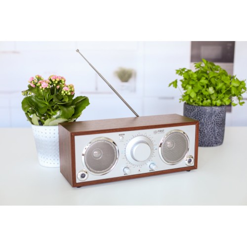  First Austria FA-1907-1 Επιτραπέζιο αναλογικό στερεοφωνικό ραδιόφωνο με Aux-In - 20 W - 19983-0003