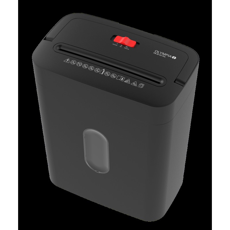 Olympia Olympia PS 53 CC Pro (2723) Καταστροφέας Εγγράφων Cross Cut P-4 6 Φύλλα, Κάδος 15L Μαύρος