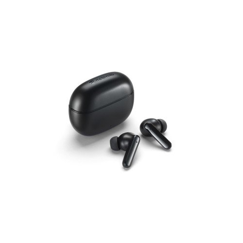Motorola Motorola Moto Buds 125 Black Ασύρματα Ακουστικά Ψείρες (TWS) με Θήκη, Bluetooth 5.2, IPX5, έως 21h