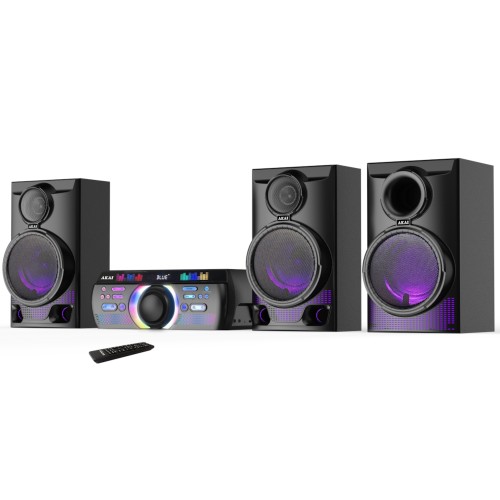 Akai AKAI Trinitone Sound Fusion System 3.1 Ηχοσύστημα Home Entertainment με Bluetooth 5.0, 180W RMS