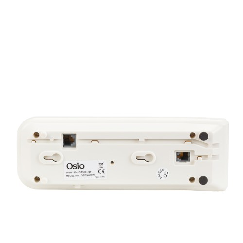 Osio OSIO OSW-4680W Τηλέφωνο Γόνδολα με Οθόνη & Αναγνώριση Κλήσης Λευκό