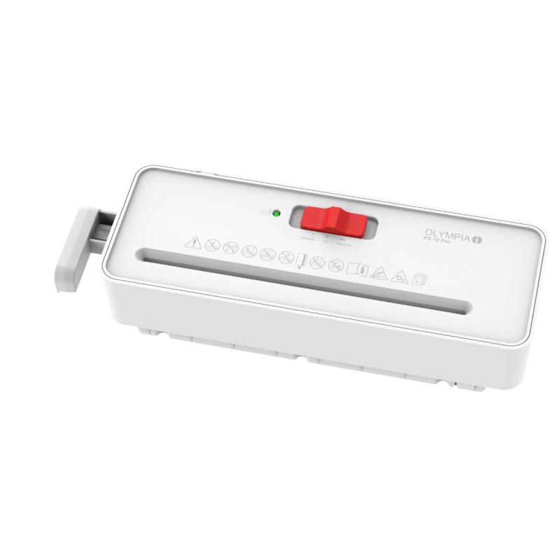 Olympia Olympia PS 16 Pro – 2720 - Καταστροφέας Εγγράφων (χωρίς κάδο), 6 mm, 7L, 2,2 m/λεπτό, Λευκός