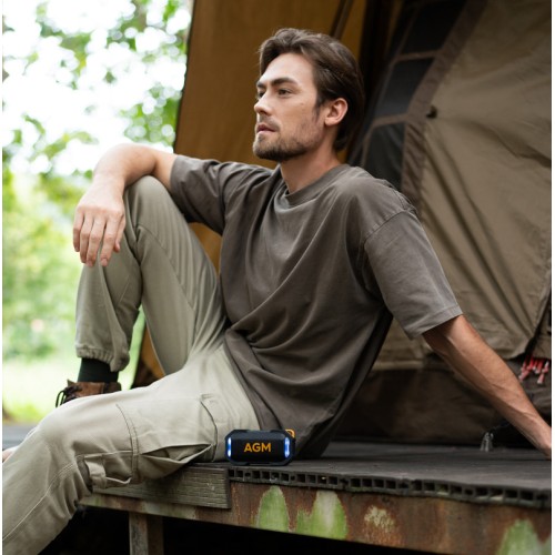 AGM AGM Mag Rock – Μαγνητικό Αδιάβροχο Ηχείο Bluetooth 8W με RGB Φωτισμό (IPX7)