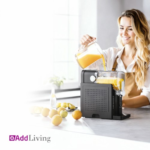 AddLiving AddLiving V2526 (3270) – Γρανιτομηχανή 2,5L για Γρανίτες, Παγωμένα Ποτά, Φραπέ & Μιλκσέικ (Μαύρο/Ασημί)