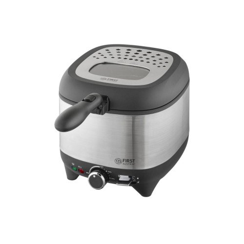 First Austria First Austria FA-5058-3 – Φριτέζα 2,5L 1600W με Παράθυρο Ελέγχου & αφαιρούμενο δοχείο λαδιού (Μαύρη)
