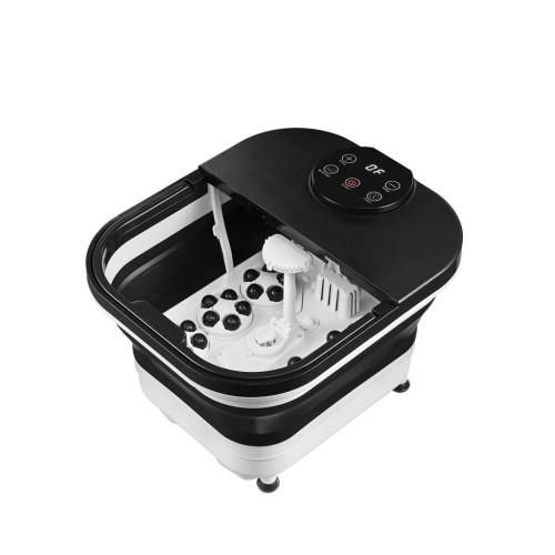 First Austria First Austria FA-8116-4 – Υδρομασάζ Ποδιών Πτυσσόμενο 500W με Ψηφιακό Έλεγχο Θερμοκρασίας & Ρολά Μασάζ (Μαύρο/Λευκό)