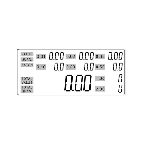 Olympia Μετρητής Διαχωριστής Κερμάτων CC 202