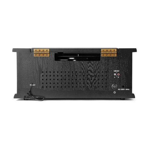 Akai Akai ATT-350CC – Ρετρό Πικάπ 3 Ταχυτήτων με CD, Κασέτα, AM/FM, Bluetooth & USB Recording (2×4W)