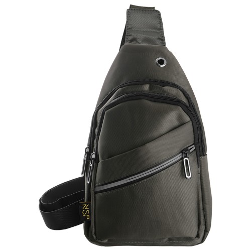 NSP  Nsp N120 Sport Αδιάβροχο Τσαντάκι Crossbody 5.7L (Γκρι) (8387920)