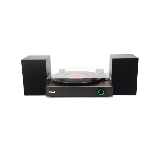 Akai Akai ATT-200SP – Πικάπ με Εξωτερικά Ηχεία 2×10W, Bluetooth 5.4 & 3 Ταχύτητες 33/45/78 RPM