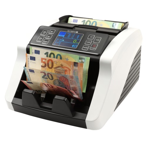 Olympia Olympia NC 560 PLUS – Μετρητής Χαρτονομισμάτων με UV/MG/IR/DD Έλεγχο & Υπολογισμό Αξίας