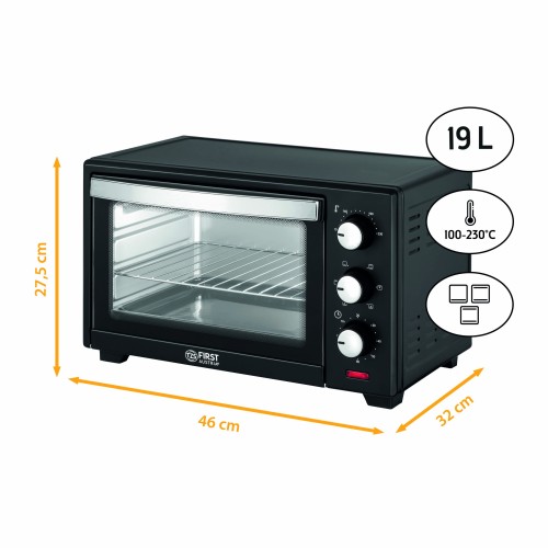 First Austria First Austria FA-5042-2 Φουρνάκι με αέρα και φως – 19L 1380 W