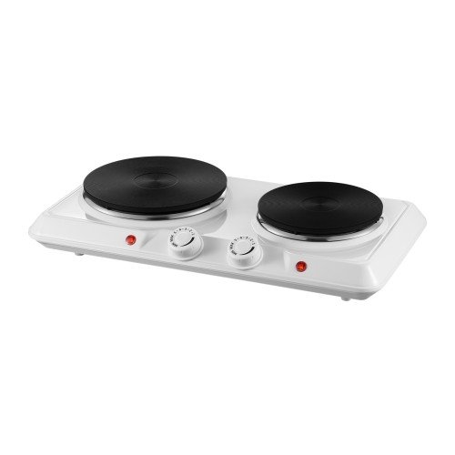First Austria First Austria FA-5083-5-WI Διπλή ηλεκτρική εστία κουζίνας 2500W (Λευκό)