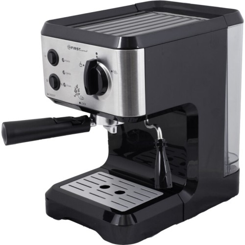 First Austria Μηχανή Espresso FA5476-1 (199203-0002) 1050W Πίεσης 15bar Γκρι