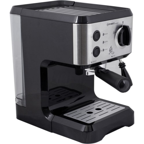 First Austria Μηχανή Espresso FA5476-1 (199203-0002) 1050W Πίεσης 15bar Γκρι