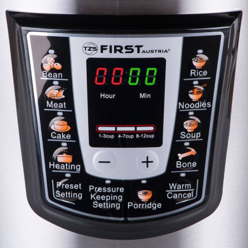First Austria Προγραμματιζόμενος Ψηφιακός Πολυμάγειρας FA-5130 (199232-0001)