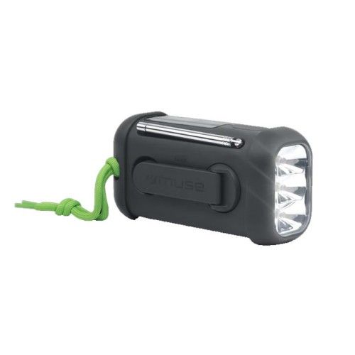 Muse Ραδιόφωνο Φορητό Ηλιακό MH-08 MB