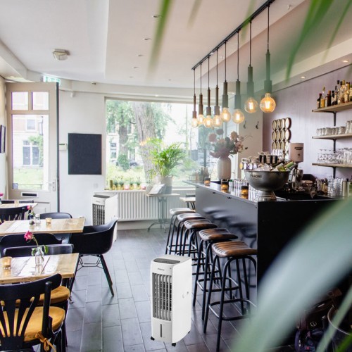 Primo Air Cooler PRAC-80651 Με Τηλεχ/ριο 10L 130W Γκρι-Λευκό