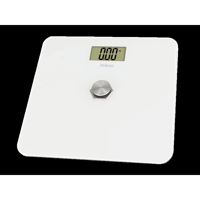 Primo Ζυγαριά Μπάνιου PRBS-40466 Υάλινη Λευκή