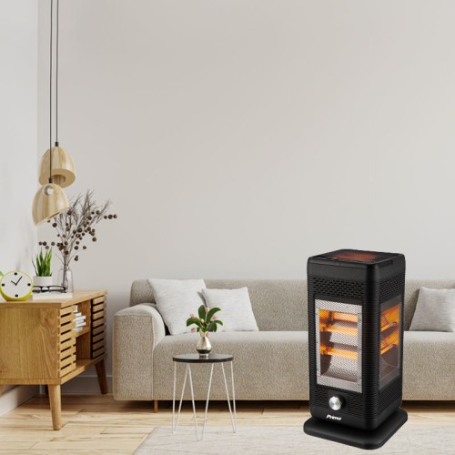 Primo Θερμάστρα Χαλαζία PRQH-81118 2000W Μαύρη