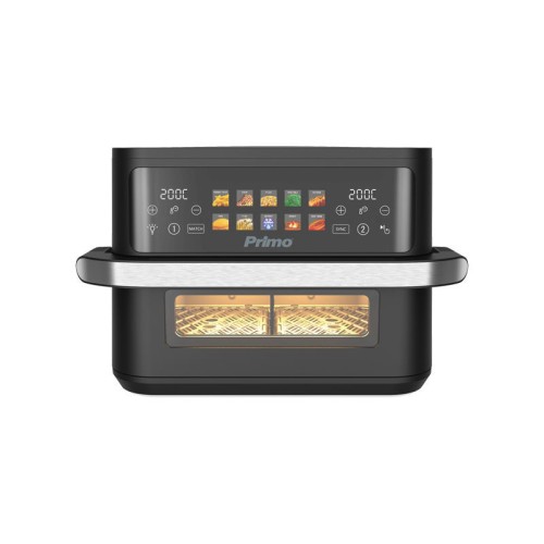 Primo Φριτέζα Αέρος PRAF-40530 Dual Zone Digital με Αποσπώμενο Κάδο 11Lt