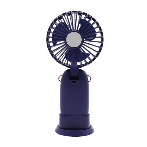 Primo Ανεμιστήρας Mini PRMF-80696 3.5'' 9cm Μπλέ Επαναφορτιζόμενος