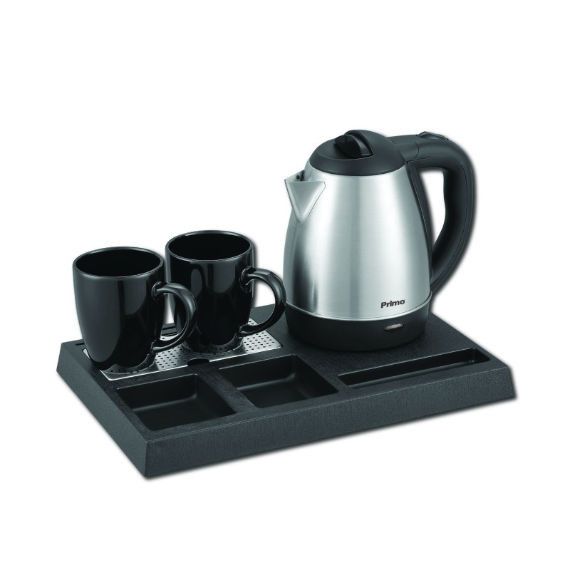 Primo Ξενοδοχειακό σετ καλωσορίσματος PRWT-50049 Primo 1.2L 1500W με Ανοξείδωτο βραστήρα