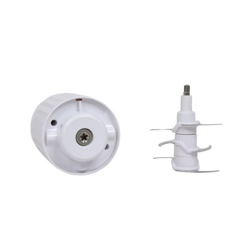 Primo Πολυκόπτης PRFC-40448 Με 3πλό Mαχαίρι 500W 700ml Γκρι-Wooden