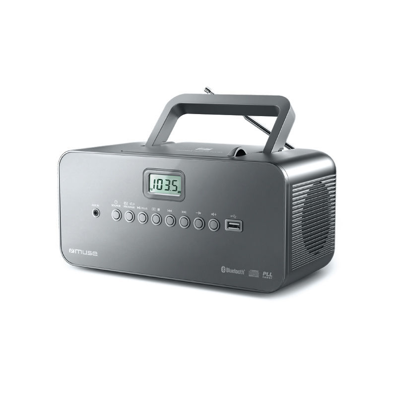 Muse Ραδιόφωνο Cd-Player M-30BT  Μπαταρίας-Ρεύματος Ψηφιακό Με USB