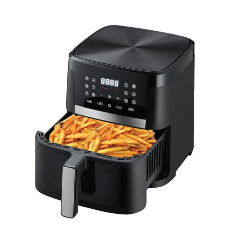 Primo Φριτέζα Αέρος PRAF-40423 Primo Digital 7.5L 1800W με παράθυρο Μαύρη/Inox