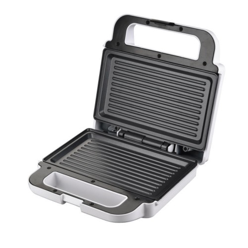 Primo Τοστιέρα PRSM-40442 Primo 2Θέσεων Αντικολλητικές γκριλ πλάκες Λευκή