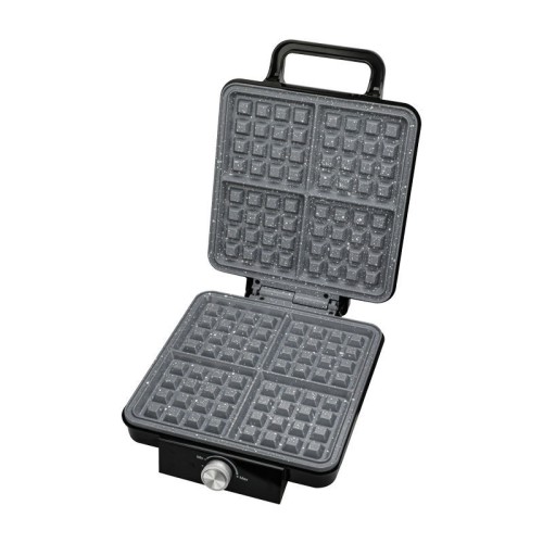 Primo Βαφλιέρα PRWM-40548 Primo 4 θέσεων 1500W κεραμικές marble πλάκες Inox/Μαύρη