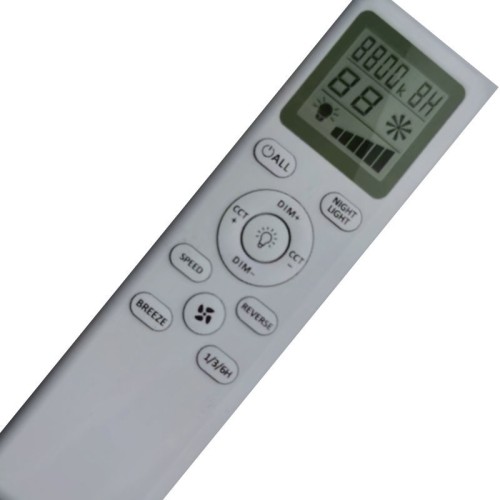 Primo Ανεμιστήρας Οροφής PRCF-80724 Primo 52'' 132εκ. Με Τηλεχειριστήριο 1Φως LED 3Φτερά Μαύρος