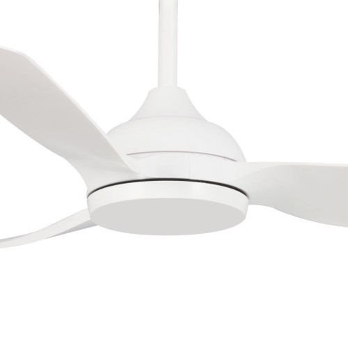 Primo Ανεμιστήρας Οροφής PRCF-80729 PRIMO 52'' 132εκ. IP66 Με Τηλεχειριστήριο 3Φτερά Λευκός