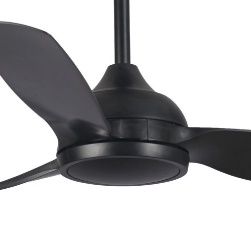 Primo Ανεμιστήρας Οροφής PRCF-80730 PRIMO 52'' 132εκ. Με Τηλεχειριστήριο 3Φτερά IP66 Μαύρος