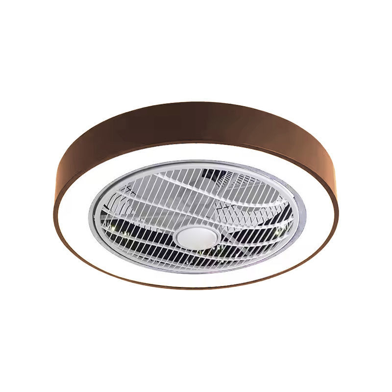 Primo Ανεμιστήρας Οροφής PRCF-80669 Primo DC 19'' 48εκ. Με Τηλεχειριστήριο 1Φως LED Λευκός-Καφέ