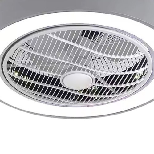 Primo Ανεμιστήρας Οροφής PRCF-80670 Primo DC 19'' 48εκ. Με Τηλεχειριστήριο 1Φως LED Λευκός-Γκρι