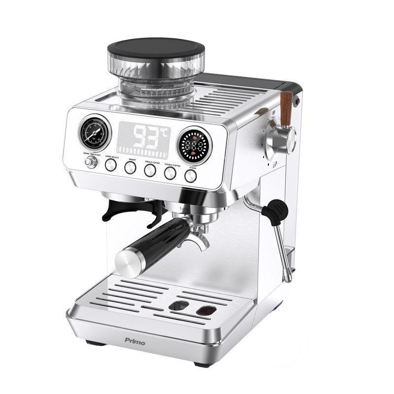Primo Μηχανή Espresso με μύλο καφέ PREM-40573 Primo Hot&Cold 20bar Digital Inox