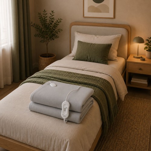 Primo Ηλεκτρικό Επίστρωμα PREB-81132 Primo Μονό 150x80cm Polyester & Polar Fleece