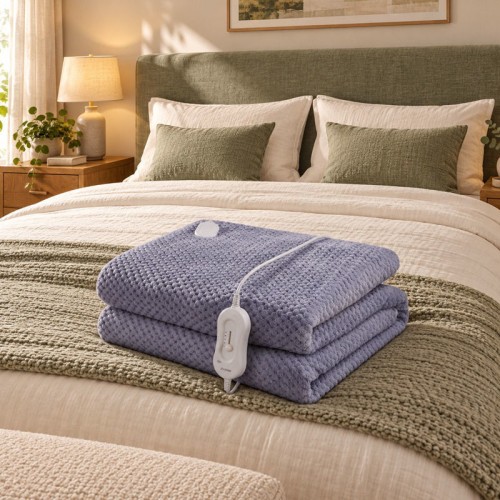 Primo Ηλεκτρικό Επίστρωμα PREB-81134 Primo Μονό 150x80cm Polyester & Coral Fleece