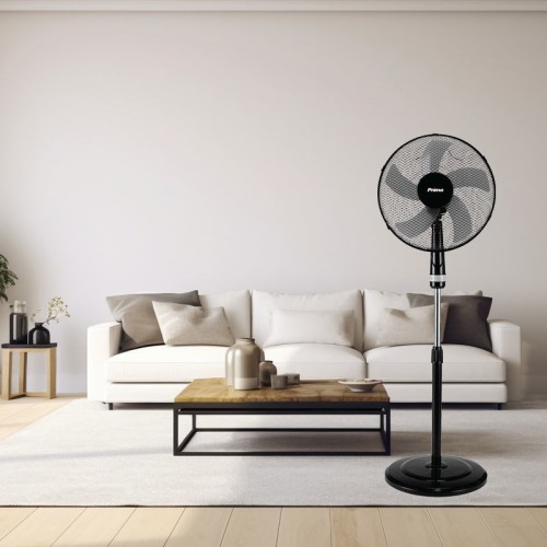 Primo Ανεμιστήρας Ορθοστάτης PRSF-80448 Μαύρο/Γκρι (800448)