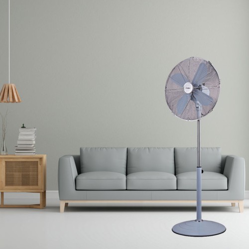 Primo Ανεμιστήρας Ορθοστάτης PRSF-80575 50W Διαμέτρου 40εκ Μεταλλικός Μπλε